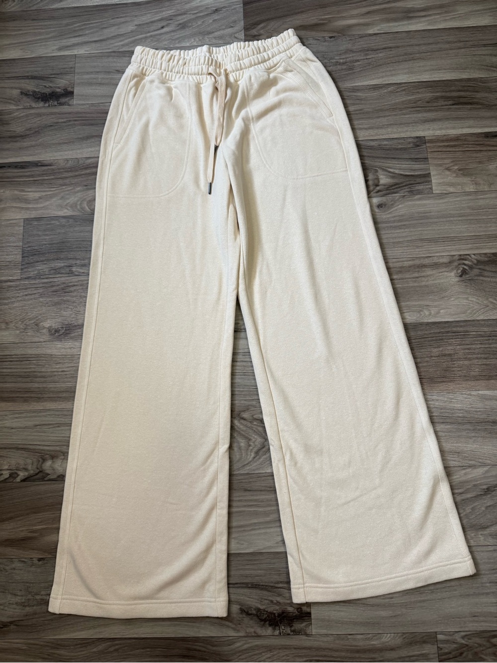 NWT Prana Cozy Up Wide Leg Pant in Canvas Heather Size Small